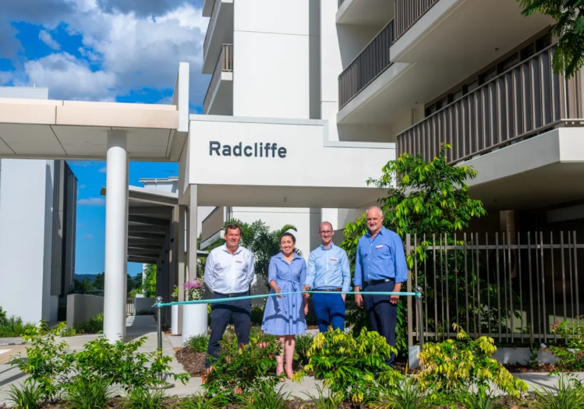 The last ribbon cut: Corinda’s Kingsford Terrace retirement village celebrates completion of community
